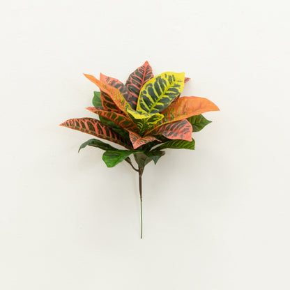 17” Garden Croton Artificial Plant (Real Touch) (Set of 6) - Tampa Home & Garden Store