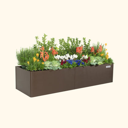 17" Tall 27" x 83" Modern Raised Garden Bed Metal - Tampa Home & Garden Store