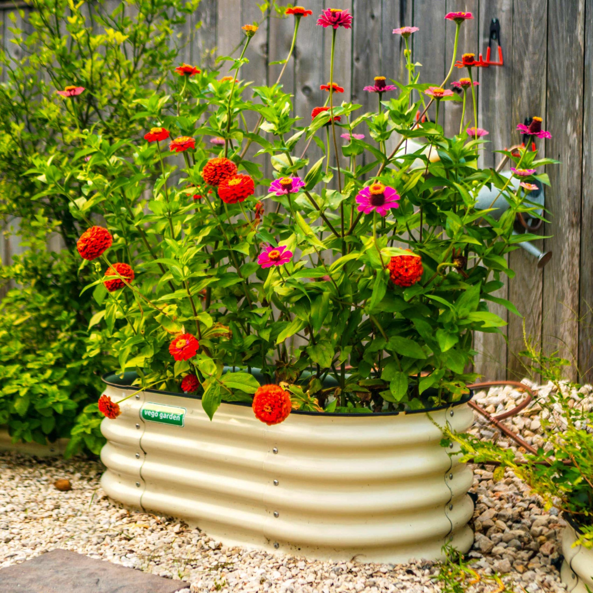 17" Tall Kids Raised Garden Bed 42" x 24" Metal - Tampa Home & Garden Store