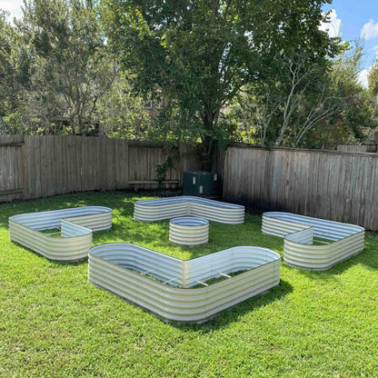 17" Tall L Shaped Raised Garden Bed - Large Size - Tampa soil911.com