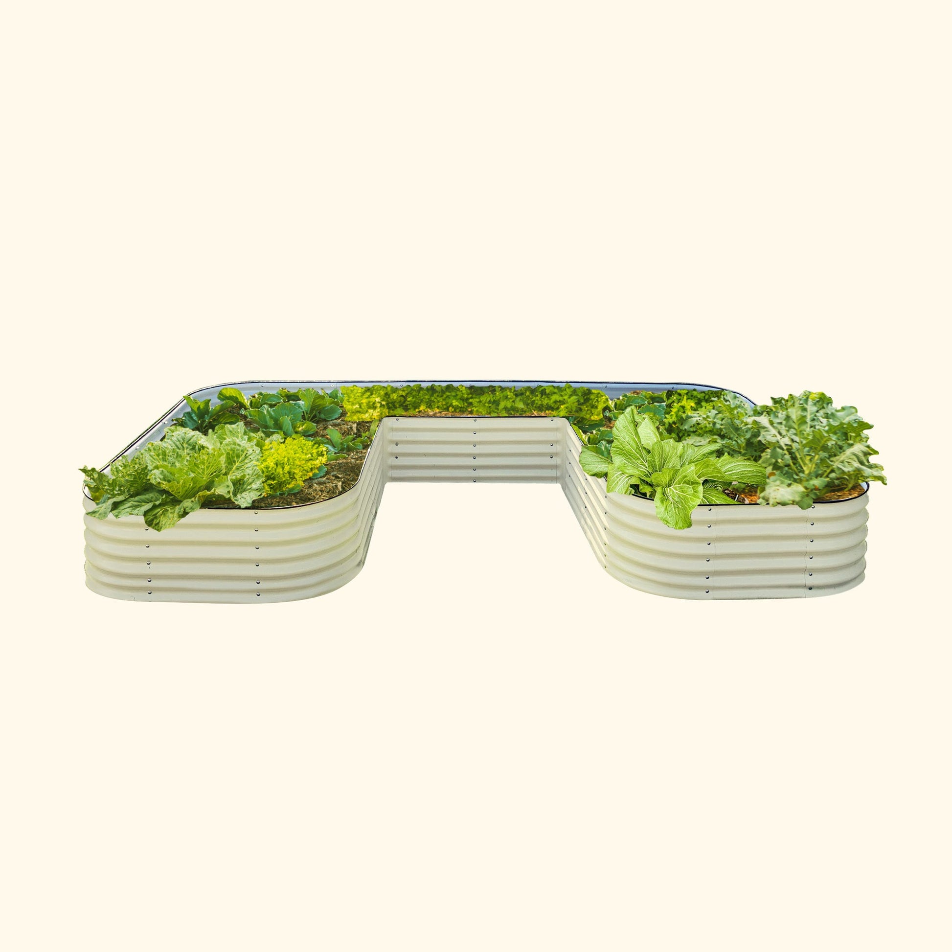 17" Tall U Shaped Raised Garden Bed All Include Kit | Metal - Tampa soil911.com