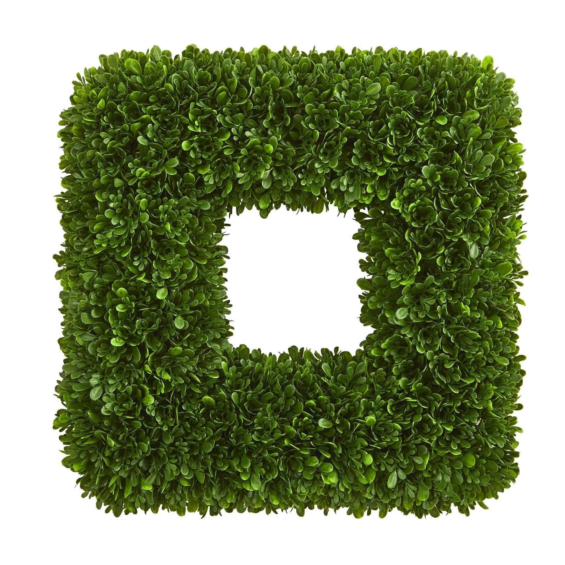 17” Tea Leaf Square Wreath UV Resistant (Indoor / Outdoor) - Tampa Home & Garden Store