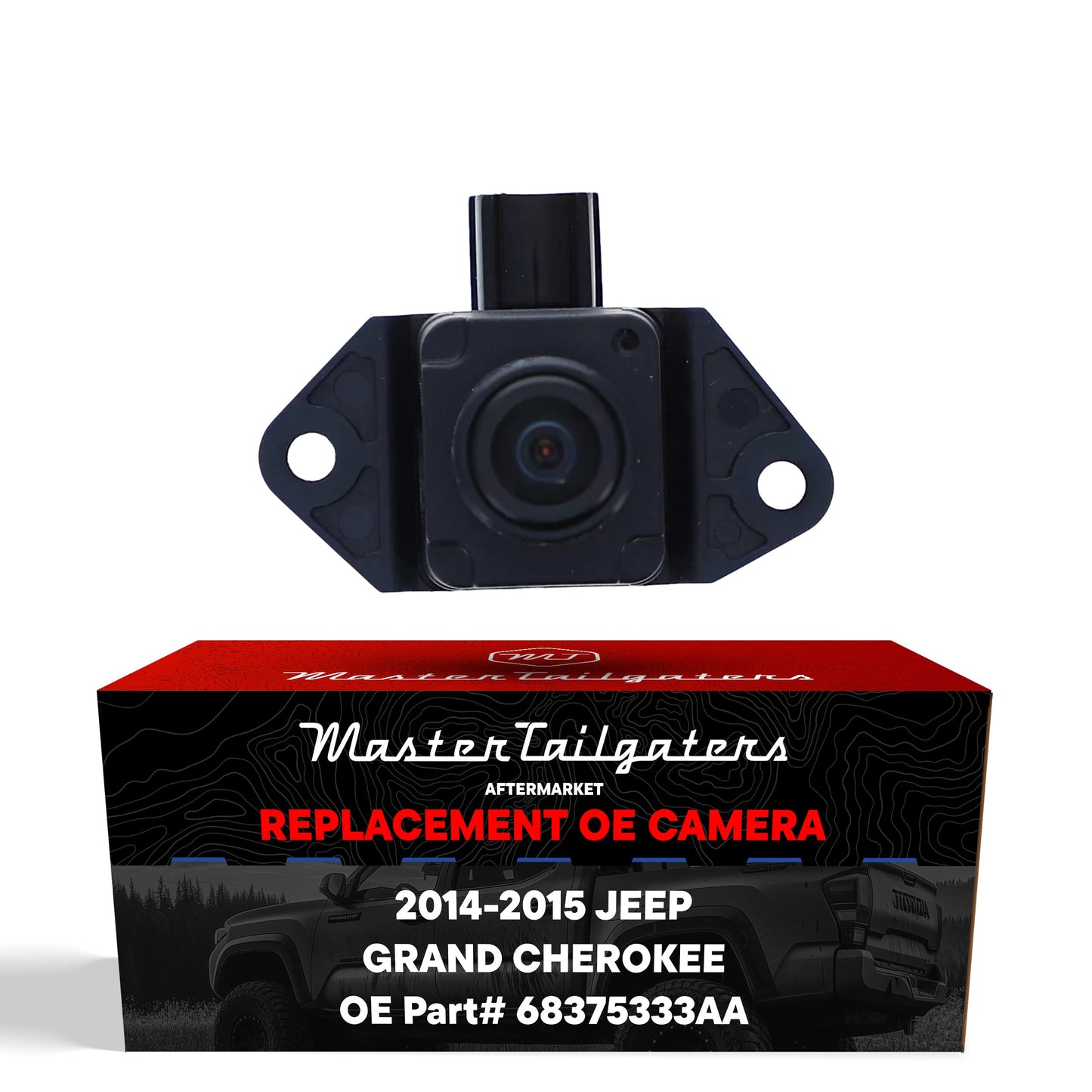 Backup camera 2014-2015 Jeep Grand Cherokee, OEM replacement OE 68375333AA by Master Tailgaters on Tampa Home & Garden Store