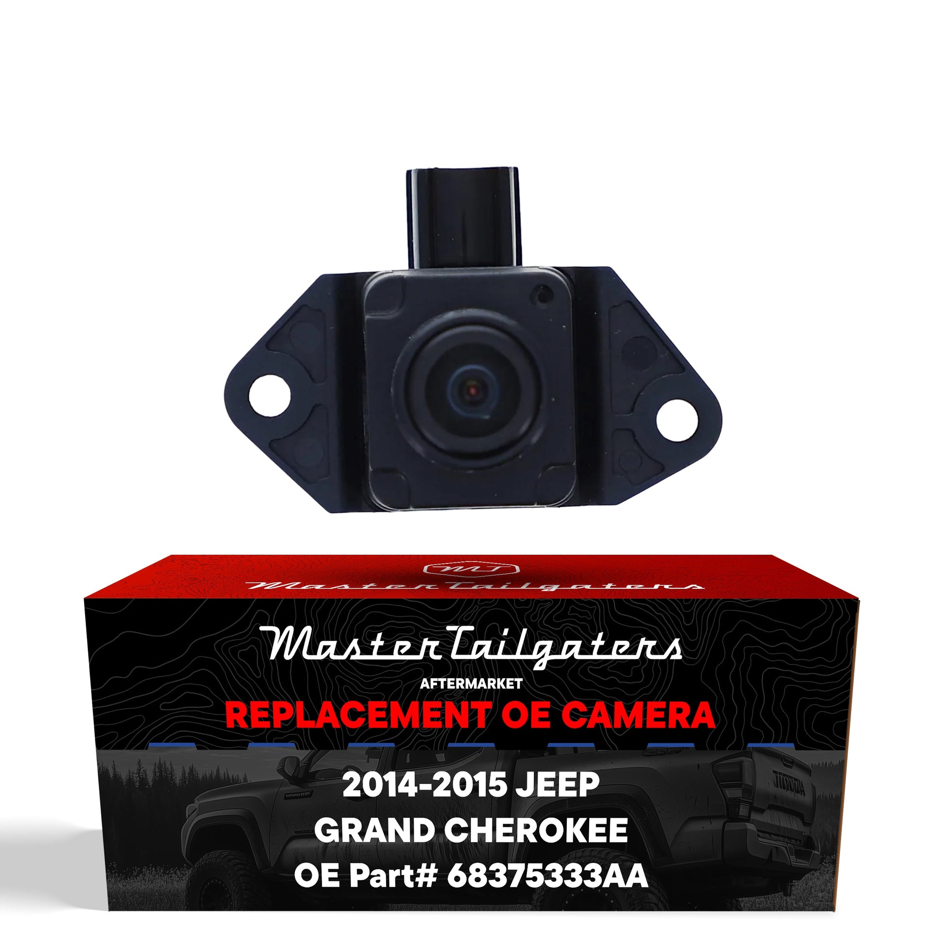 Backup camera 2014-2015 Jeep Grand Cherokee, OEM replacement OE 68375333AA by Master Tailgaters on Tampa Home & Garden Store