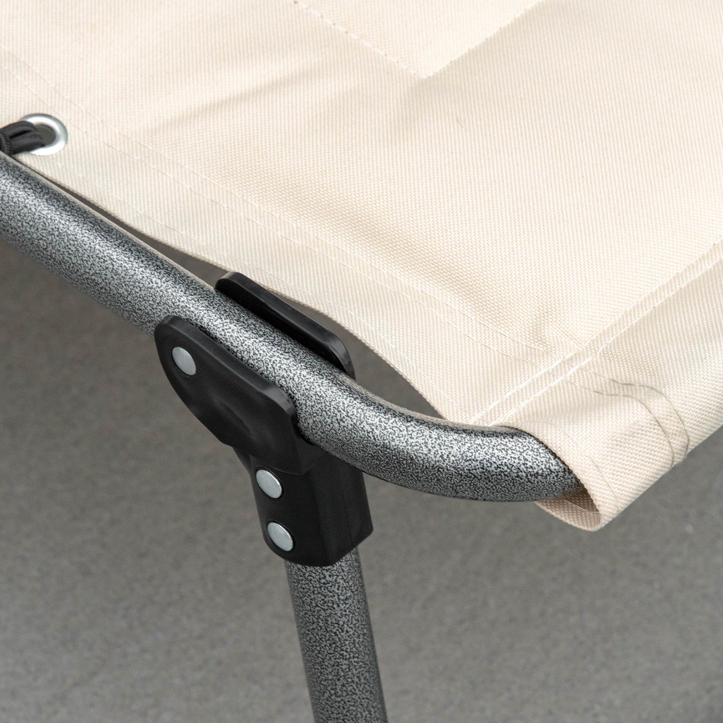 Thick and Padded Outdoor Folding Lounge Chair