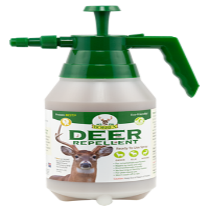 Bobbex Deer Repellent spray bottle with green trigger nozzle Rivendell Distribution on Tampa Home & Garden Store