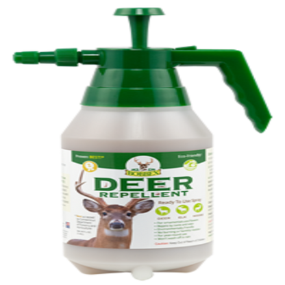 Bobbex Deer Repellent spray bottle with green trigger nozzle Rivendell Distribution on Tampa Home & Garden Store