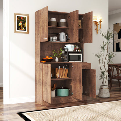 Tall Storage Wardrobe and Kitchen Cabinet
