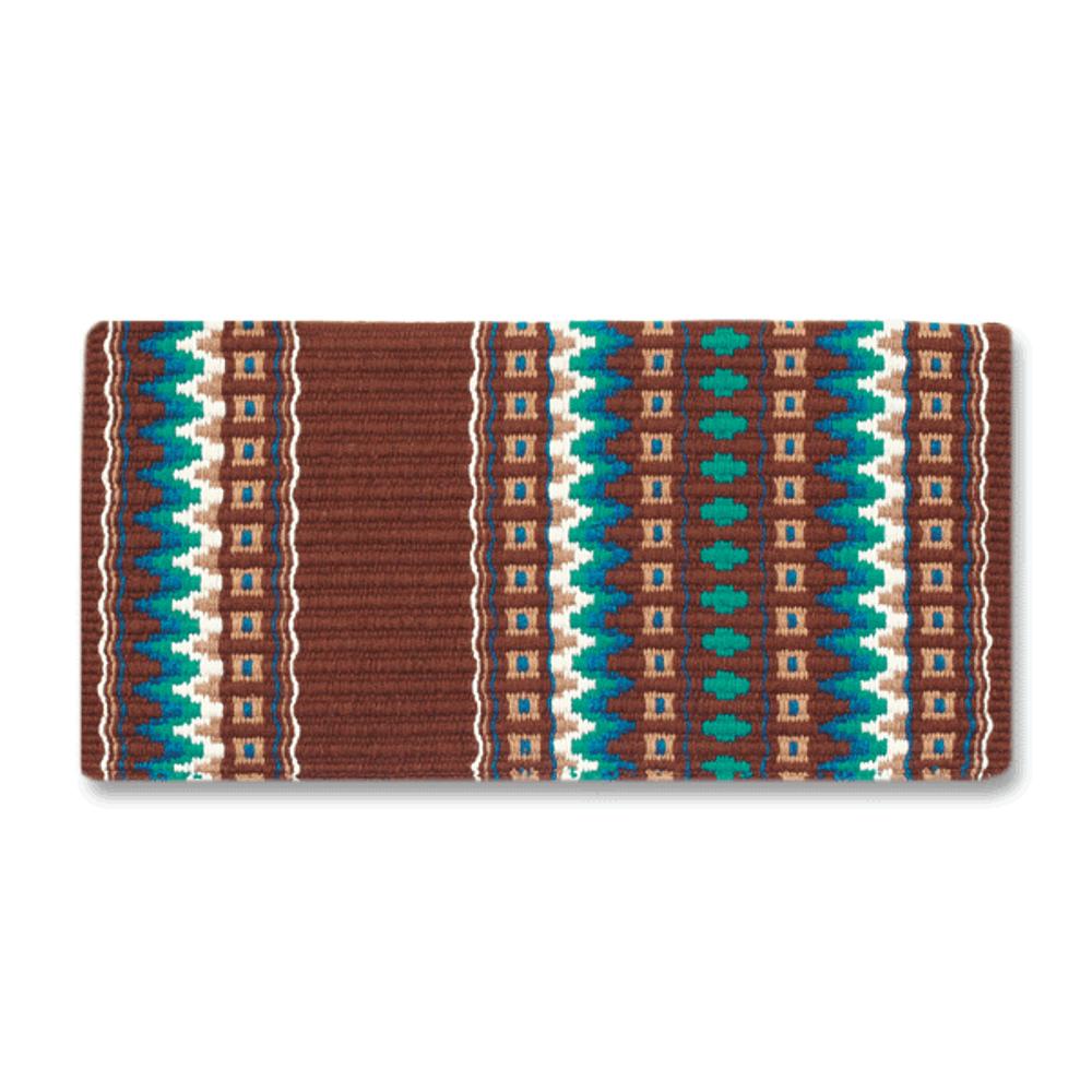 Manta de silla de montar de lana de Nueva Zelanda Domino 40X34