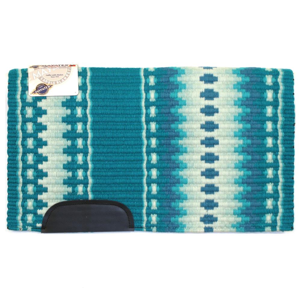 Manta de silla de montar de lana de Nueva Zelanda Vegas 40x34