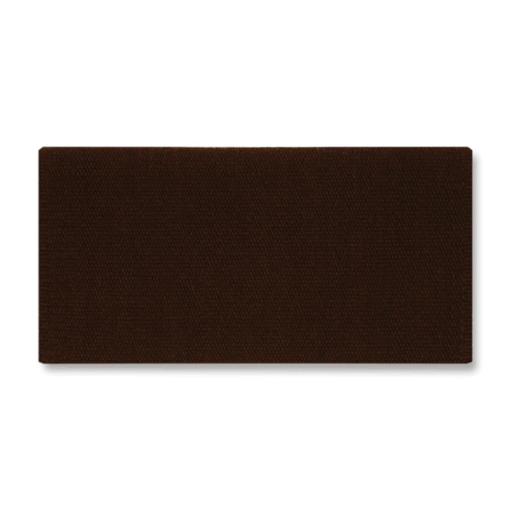 Manta de silla de montar de lana de Nueva Zelanda 1314-25 San Juan color marrón castaño macizo de 36 x 34 pulgadas