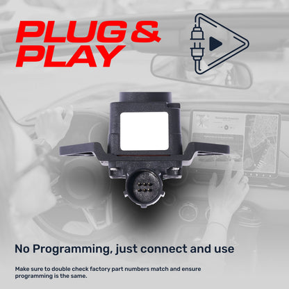 Jeep Grand Cherokee OEM backup camera by Master Tailgaters, plug-and-play, black housing on Tampa Home & Garden Store