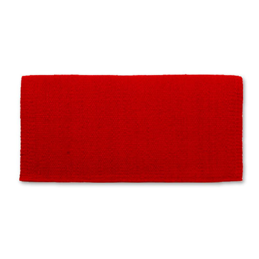 San Juan 34X30 Show Red New Zealand Wool Saddle Blanket
