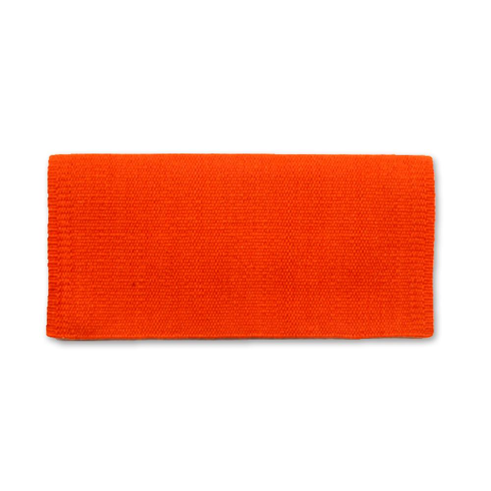 Manta de silla de montar de lana de Nueva Zelanda San Juan 34X30 naranja mandarina