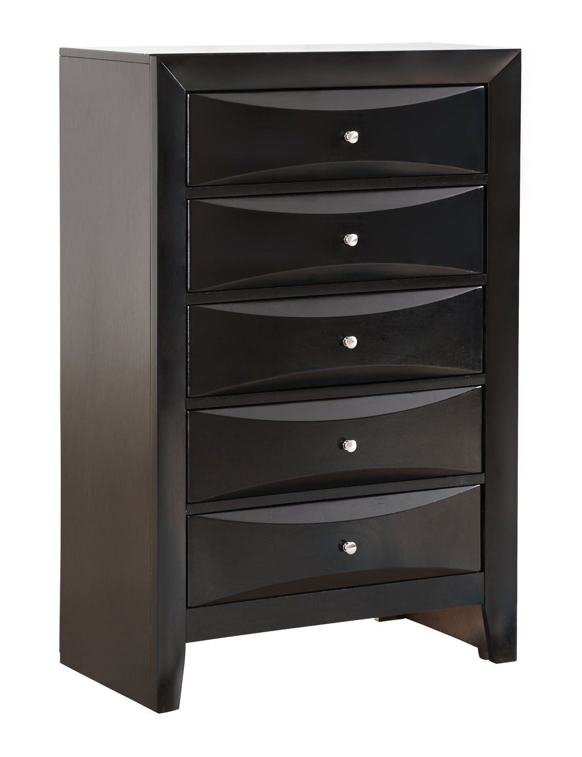 Accent Chest with Molded Resin Drawers black gloss finish HouseOfZazla Accent Table on Tampa Home & Garden Store