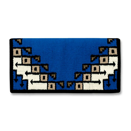 1447-8 New Pueblo 38X34 NEW ZEALAND WOOL SADDLE BLANKET