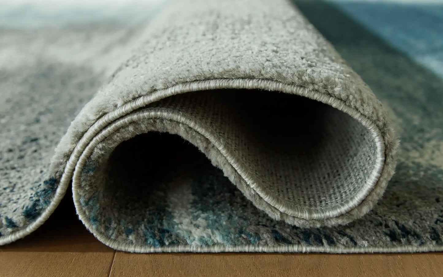 Brentward Blue Gray Ivory 8x10 Area Rug Style