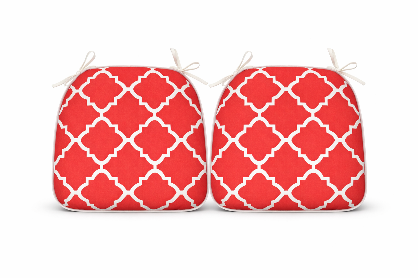 Outdoor Chair Cushions and Plaid Red Patio Set