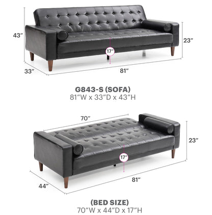 Andrews Modern Sofa Bed for the Living Room