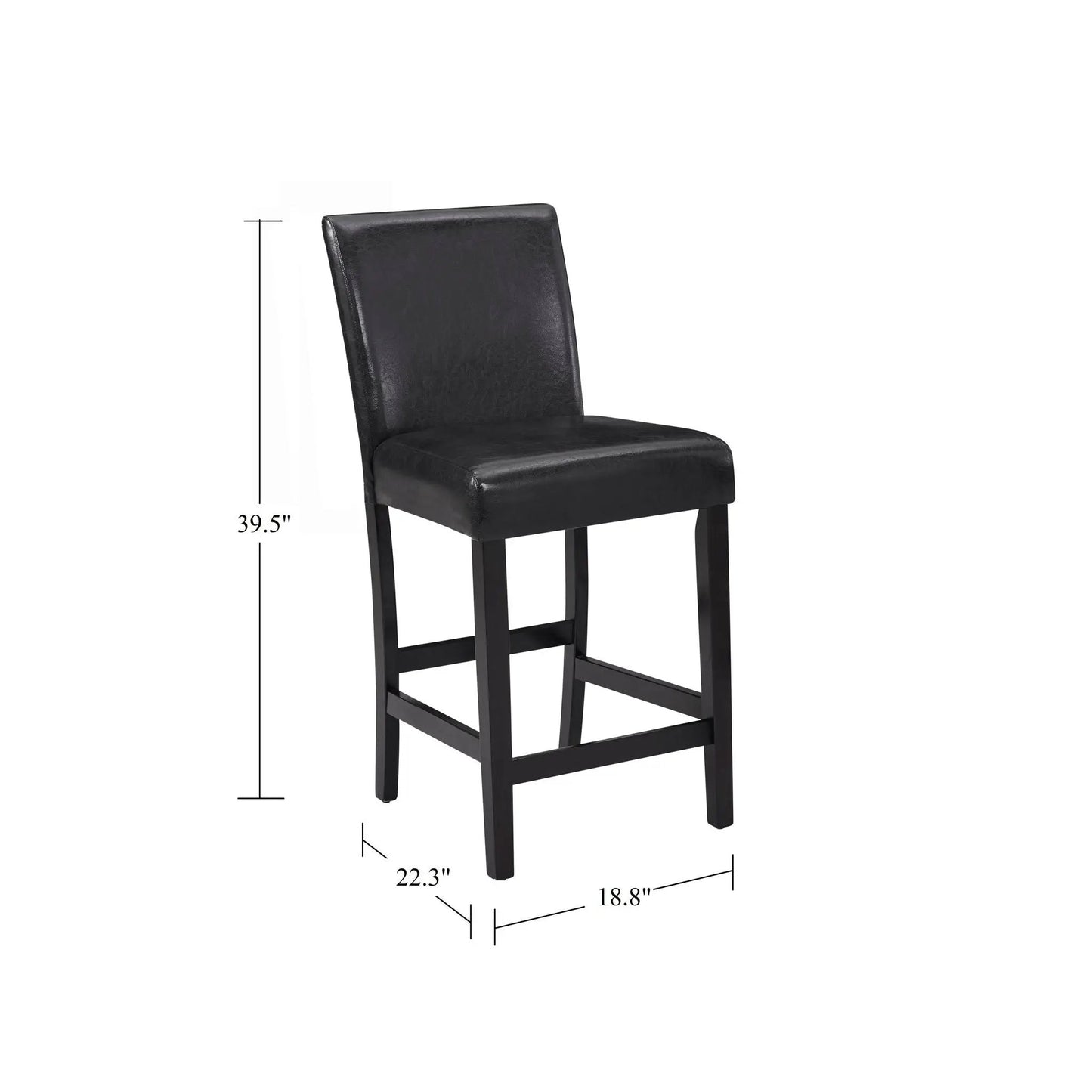 Modern Counter Height 5 Piece Dining Set