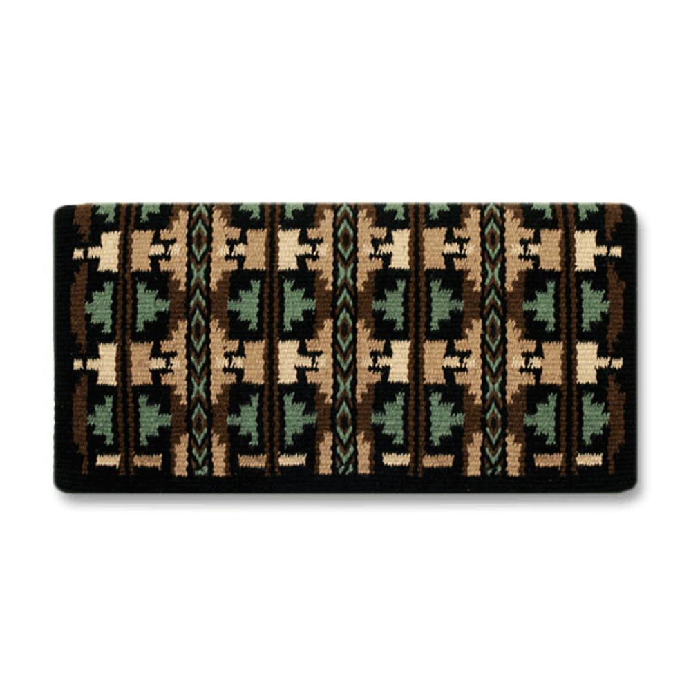 1464-12 Broken Arrow 38 po x 34 po COUVERTURE DE SELLE EN LAINE DE NOUVELLE-ZÉLANDE