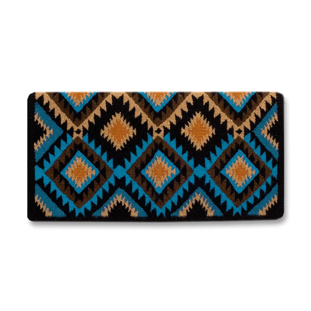 1467-1 Cactus Flower 40X34 NEW ZEALAND WOOL SADDLE BLANKET