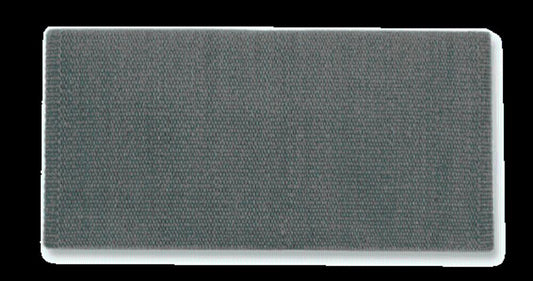 Manta para silla de montar de lana de Nueva Zelanda 1314-93 San Juan, color carbón sólido, 36 x 34