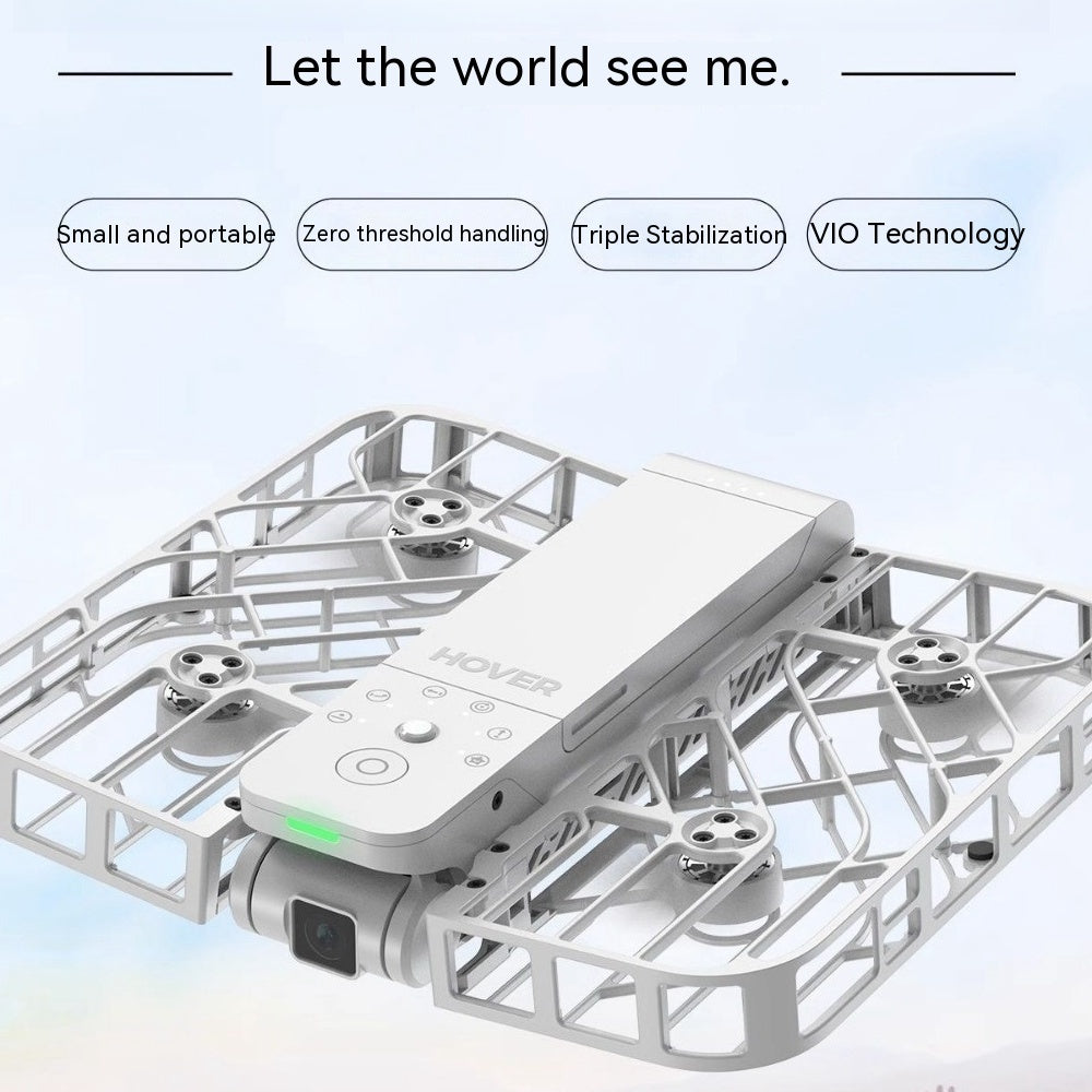 Hafu Flight Camera Following Drone white lightweight quadcopter with front camera on Tampa Home & Garden Store