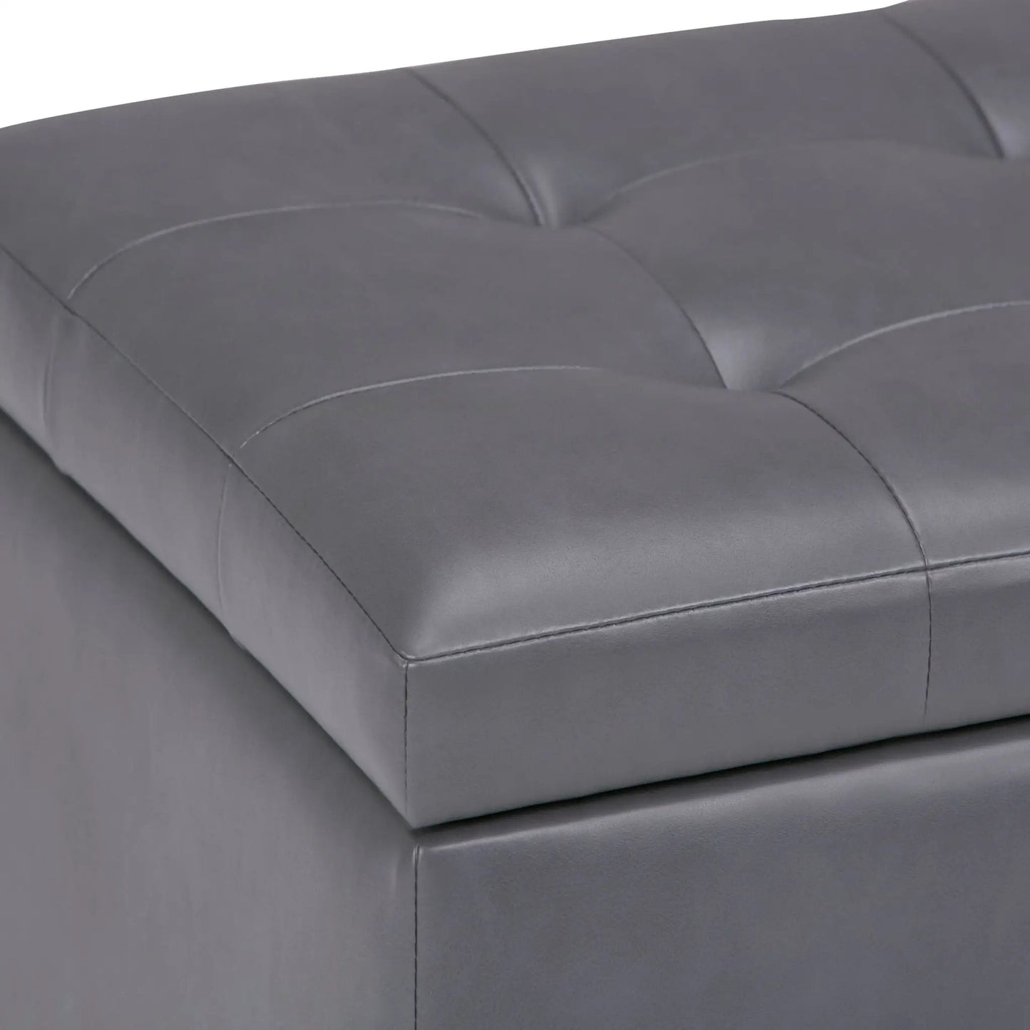 Cosmopolitan Upholstered Storage Ottoman Bench