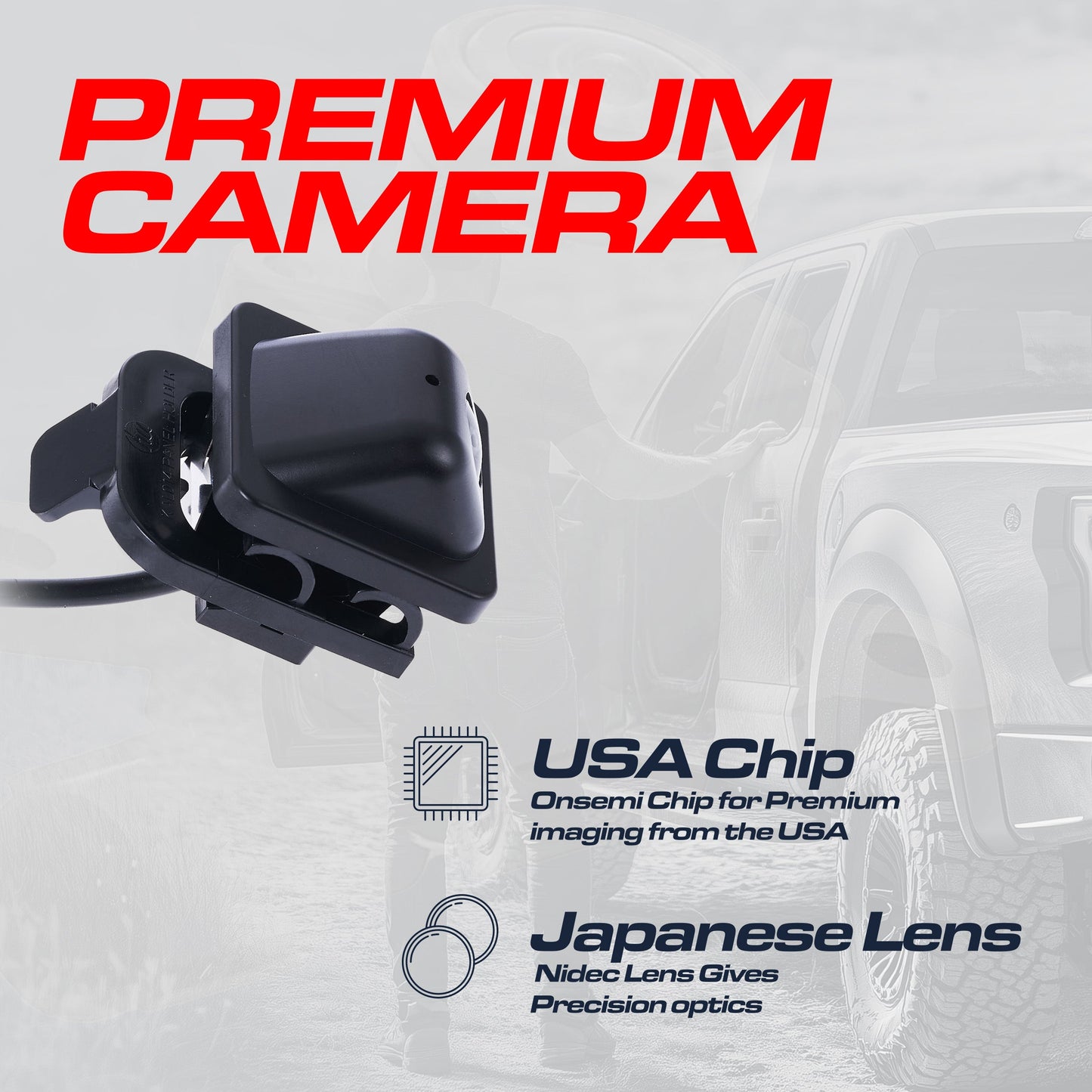 Kia Forte OEM backup camera by Master Tailgaters, black housing for 2017-2018 on Tampa Home & Garden Store