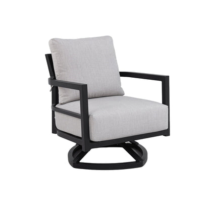 Premium Aluminum Outdoor Swivel Lounge Chair