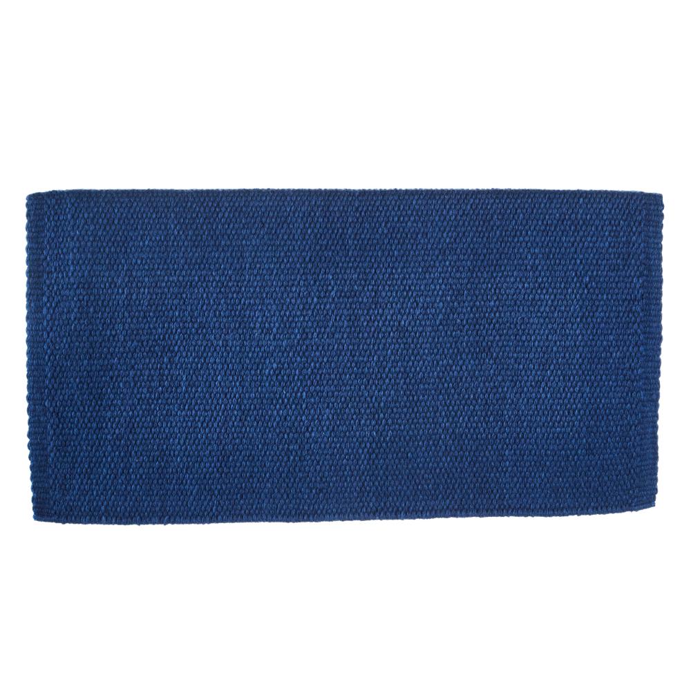 Manta de silla de montar de lana de Nueva Zelanda 1314-95 San Juan azul pizarra sólido 36x34