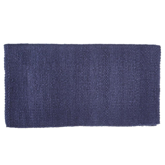 Manta para silla de montar de lana de Nueva Zelanda San Juan Solid Cadet de 36 x 34 pulgadas 1314-98