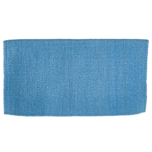 Manta de silla de montar de lana de Nueva Zelanda San Juan Solid Niagara 36x34