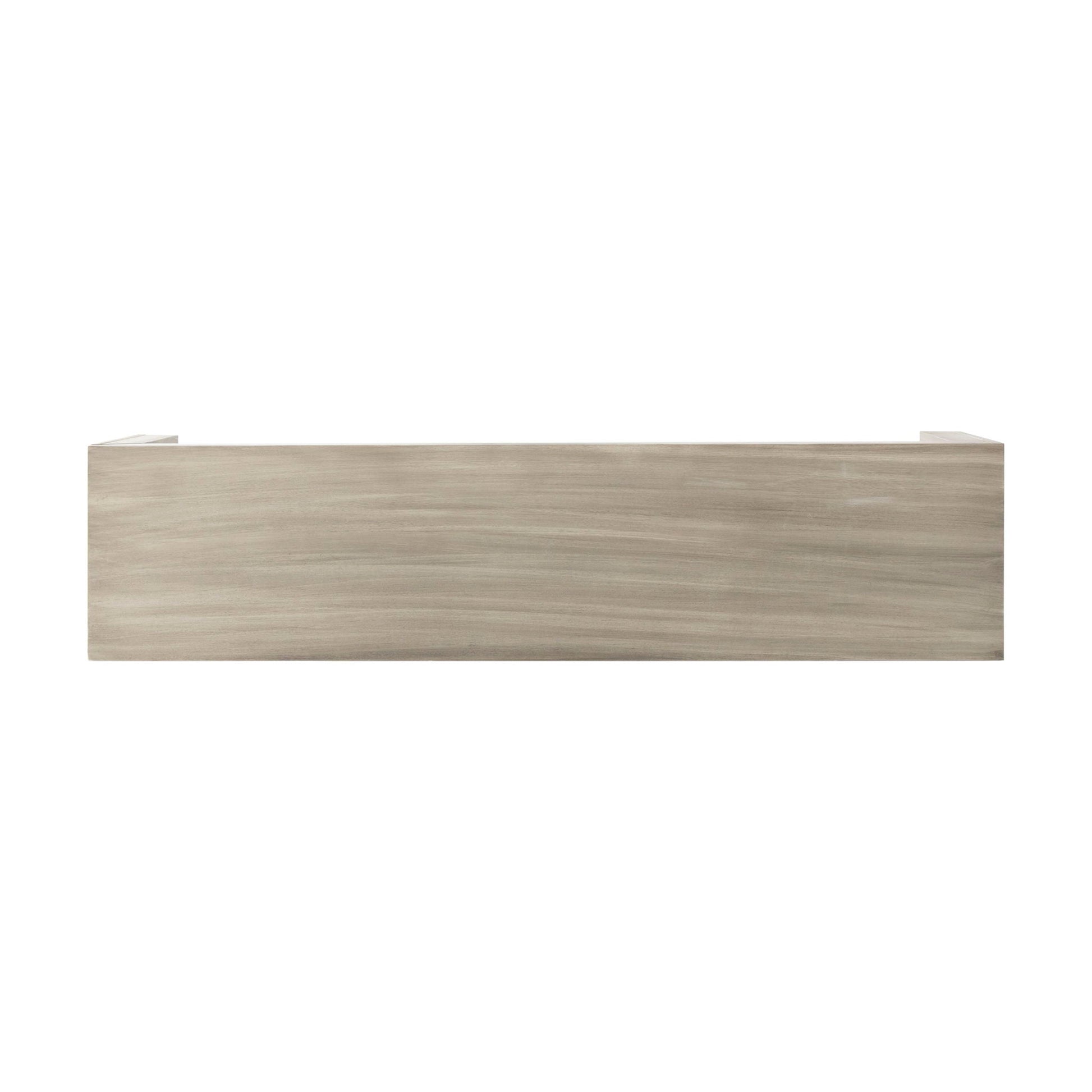 Acacia wood outdoor dining bench, farmhouse style, light natural finish by HouseOfZazla on Tampa Home & Garden Store