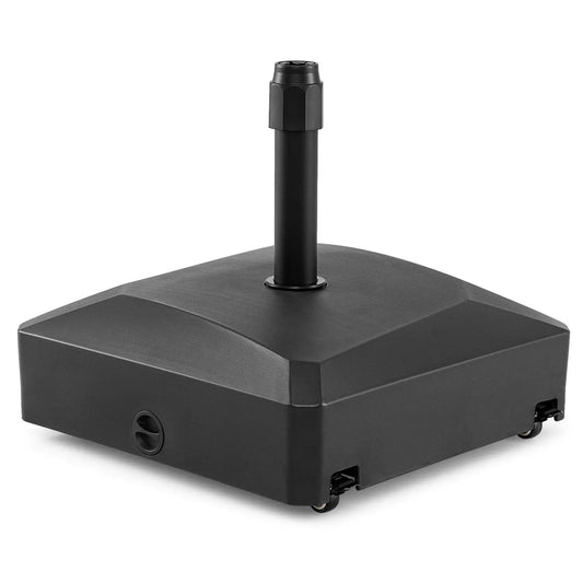 Fillable Umbrella Base With Four Wheels and Locks