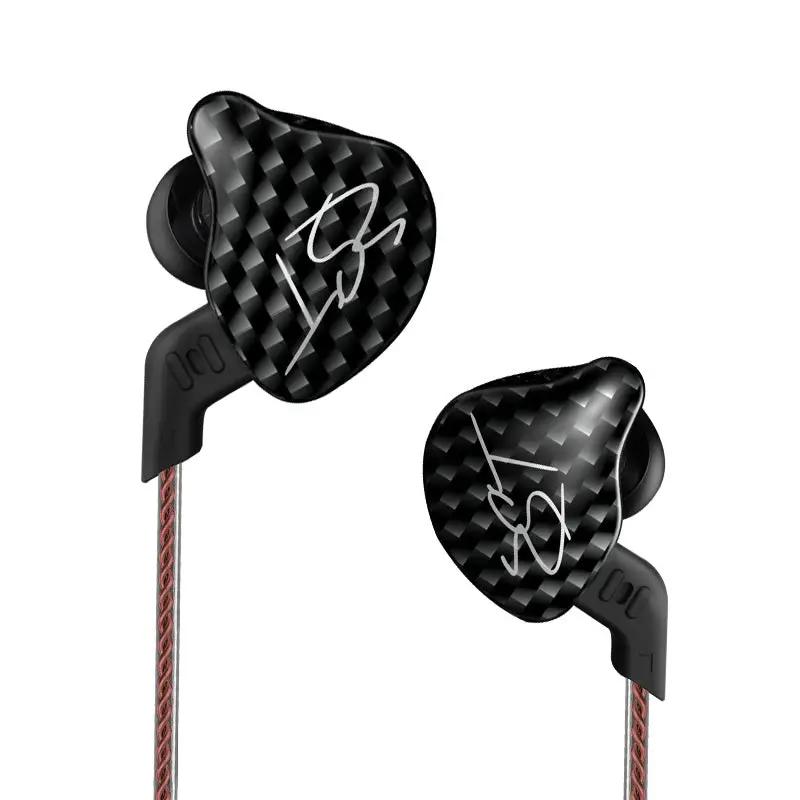 Ring Iron In-Ear Subwoofer Headphones FLIPSTYLEZLLC carbon-fiber shells red cord pair on Tampa Home & Garden Store