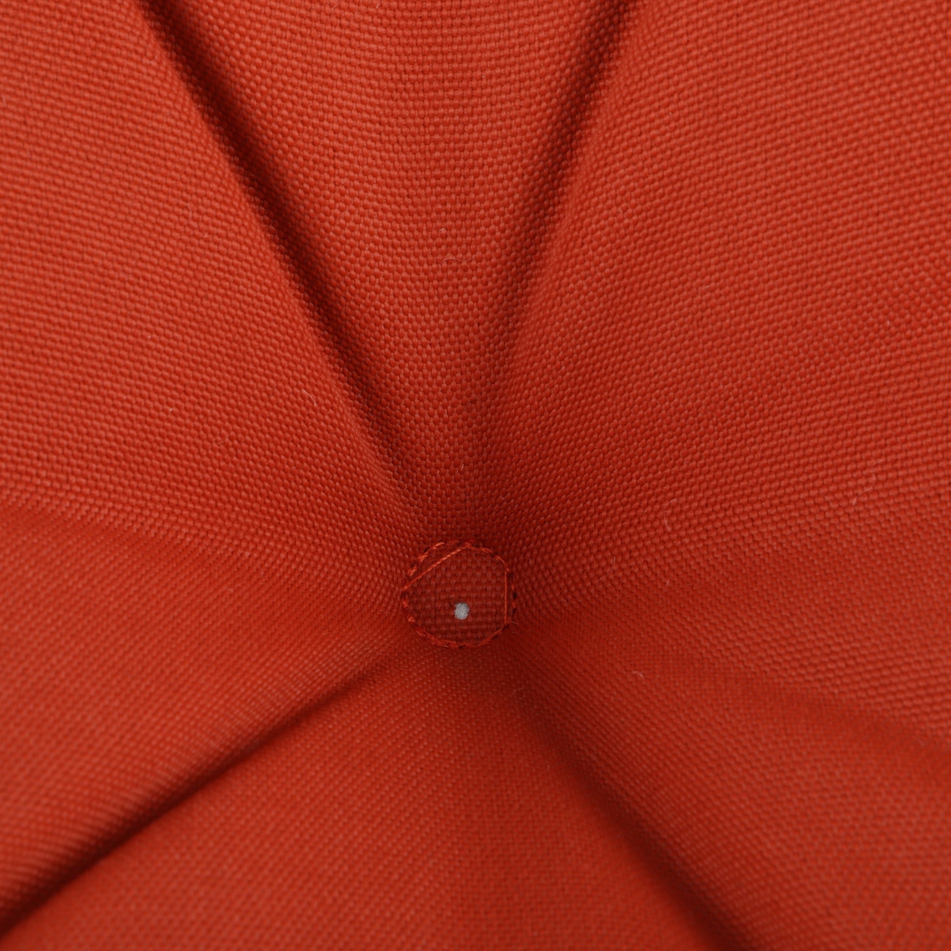 Outdoor deep seat cushions red woven fabric with seam detail HouseOfZazla on Tampa Home & Garden Store