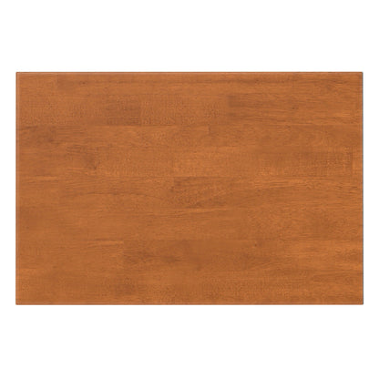 Adjustable bookcase panel in warm brown wood finish with visible grain on Tampa Home & Garden Store
