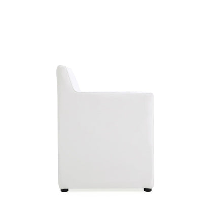 Anna Modern Square Armchair with Foam Cushion