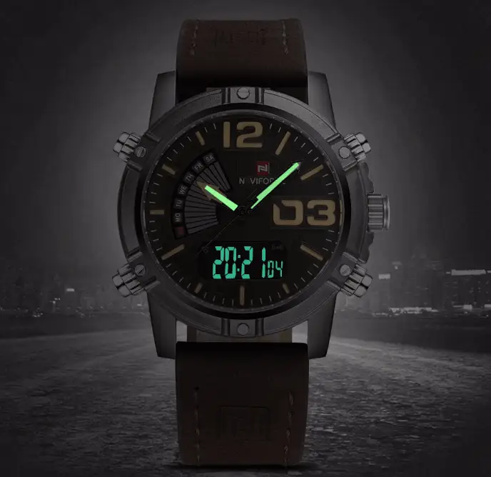 Men's Digital Analog Watch Multifunction