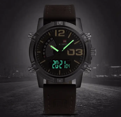 Men's Digital Analog Watch Multifunction
