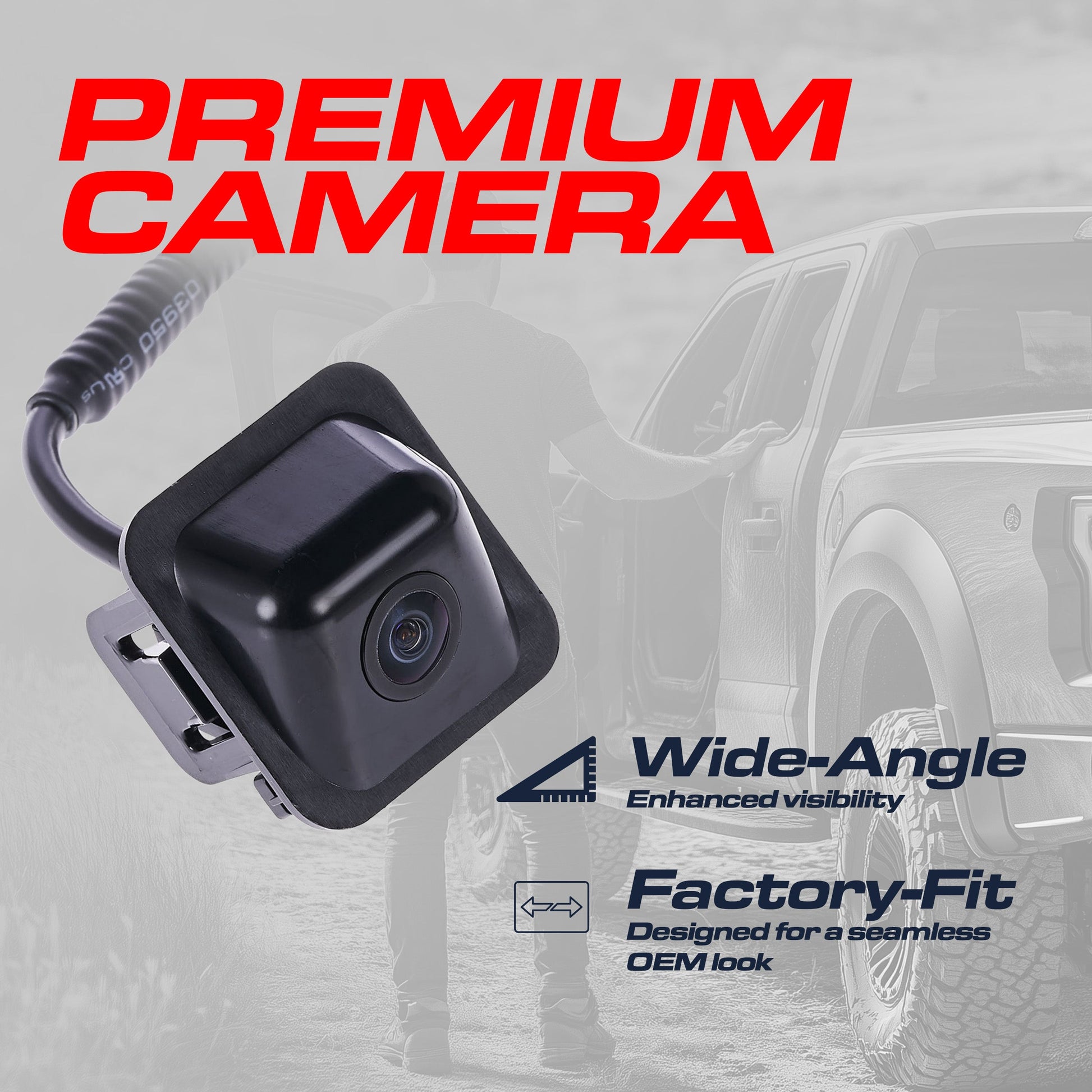 Master Tailgaters OEM backup camera, black housing, Buick Regal compatible on Tampa Home & Garden Store