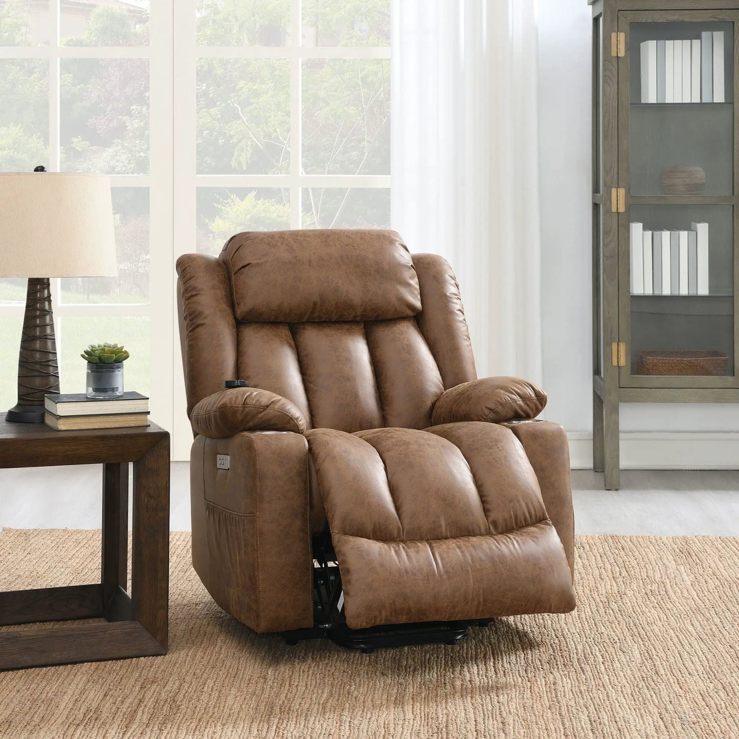 Aire Power Motion Recliner With Lift Massage