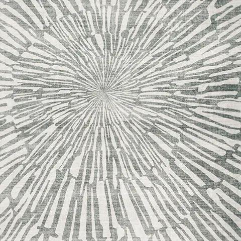 Verland washable rug gray and white radial sunburst pattern by Unique Piece Furniture on Tampa Home & Garden Store