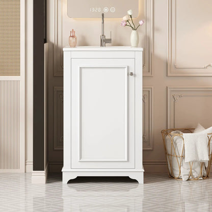 Bathroom Vanity With Sink Freestanding Cabinet