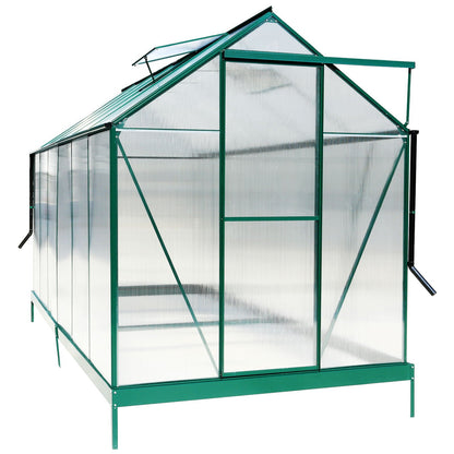 Heavy Duty Polycarbonate Greenhouse Kit and Door