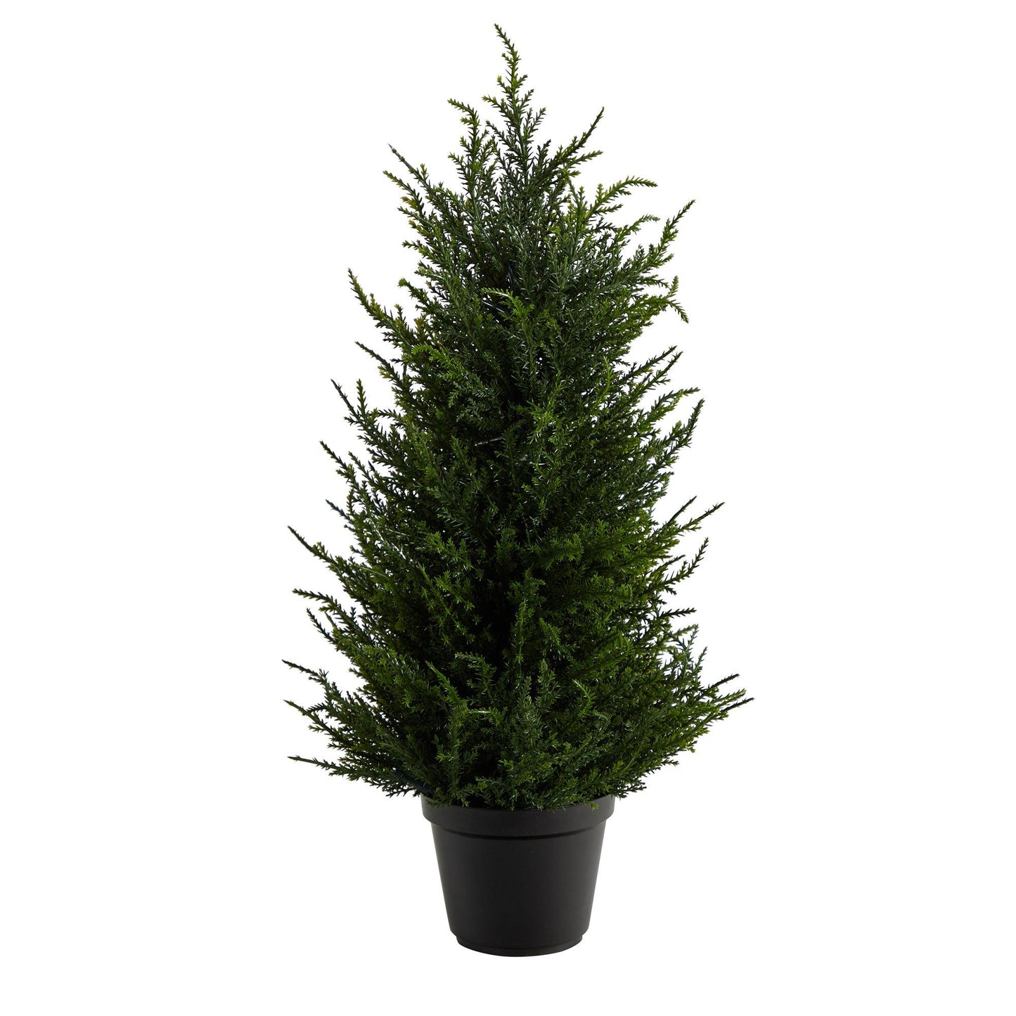 18” Cedar Artificial Tree with LED Lights UV Resistant (Indoor/Outdoor) - Tampa Home & Garden Store
