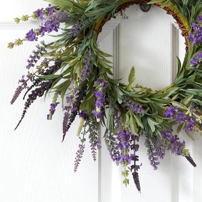 18” Lavender Wreath - Tampa Home & Garden Store