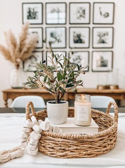 18" Olive Silk Tree w/Vase (Set of 2)" - Tampa Home & Garden Store